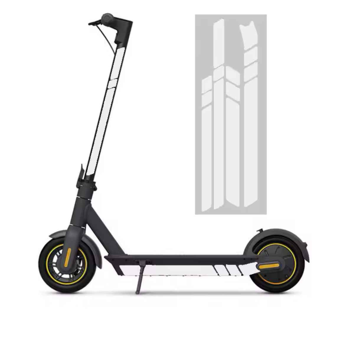 Reflective Stickers For Ninebot Max G30 - E-Scooter Hut