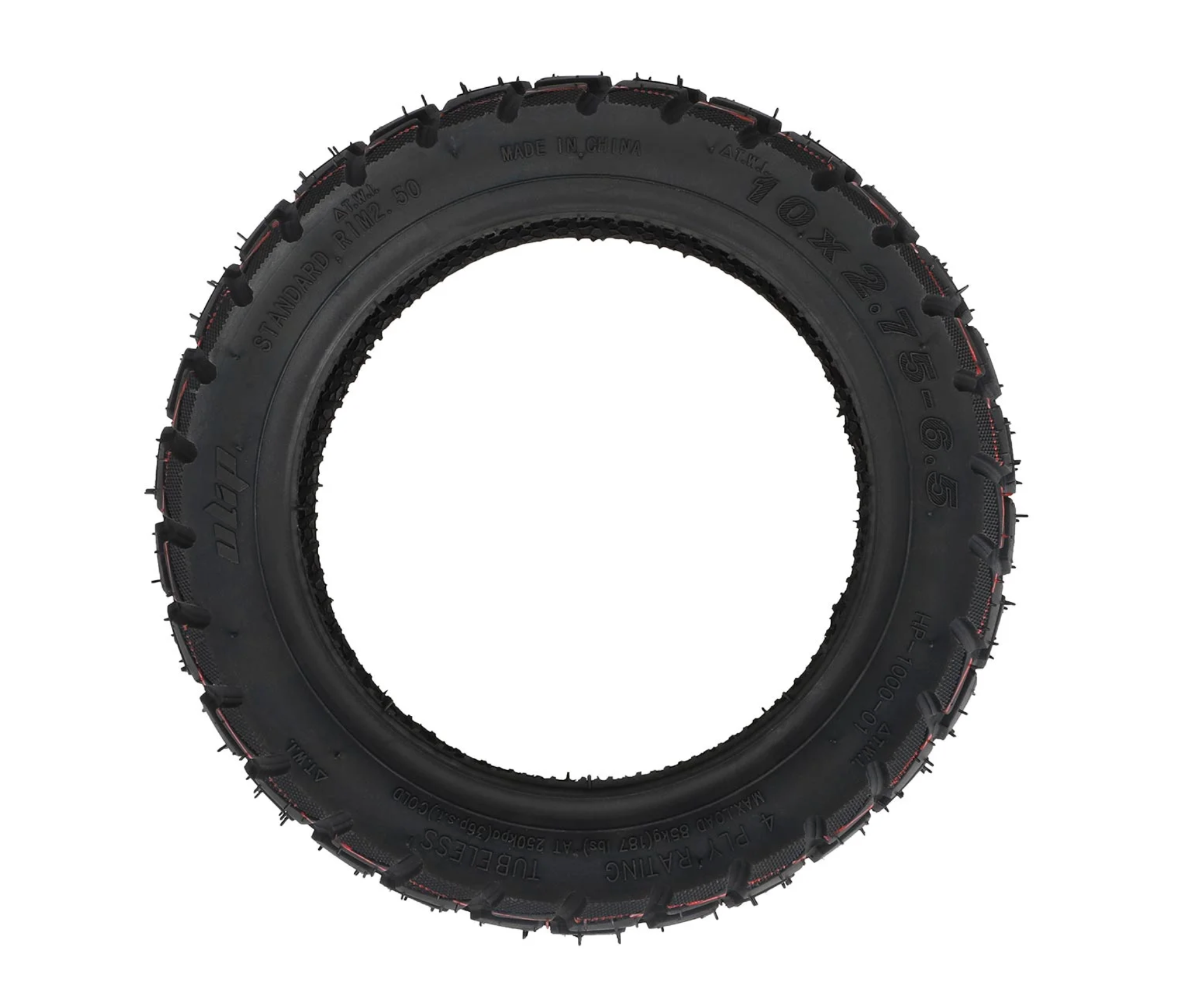 10x2.75-6.5 ULIP Tubeless Off Road Tyre For KuKirin, iENYRID & VIPCOO