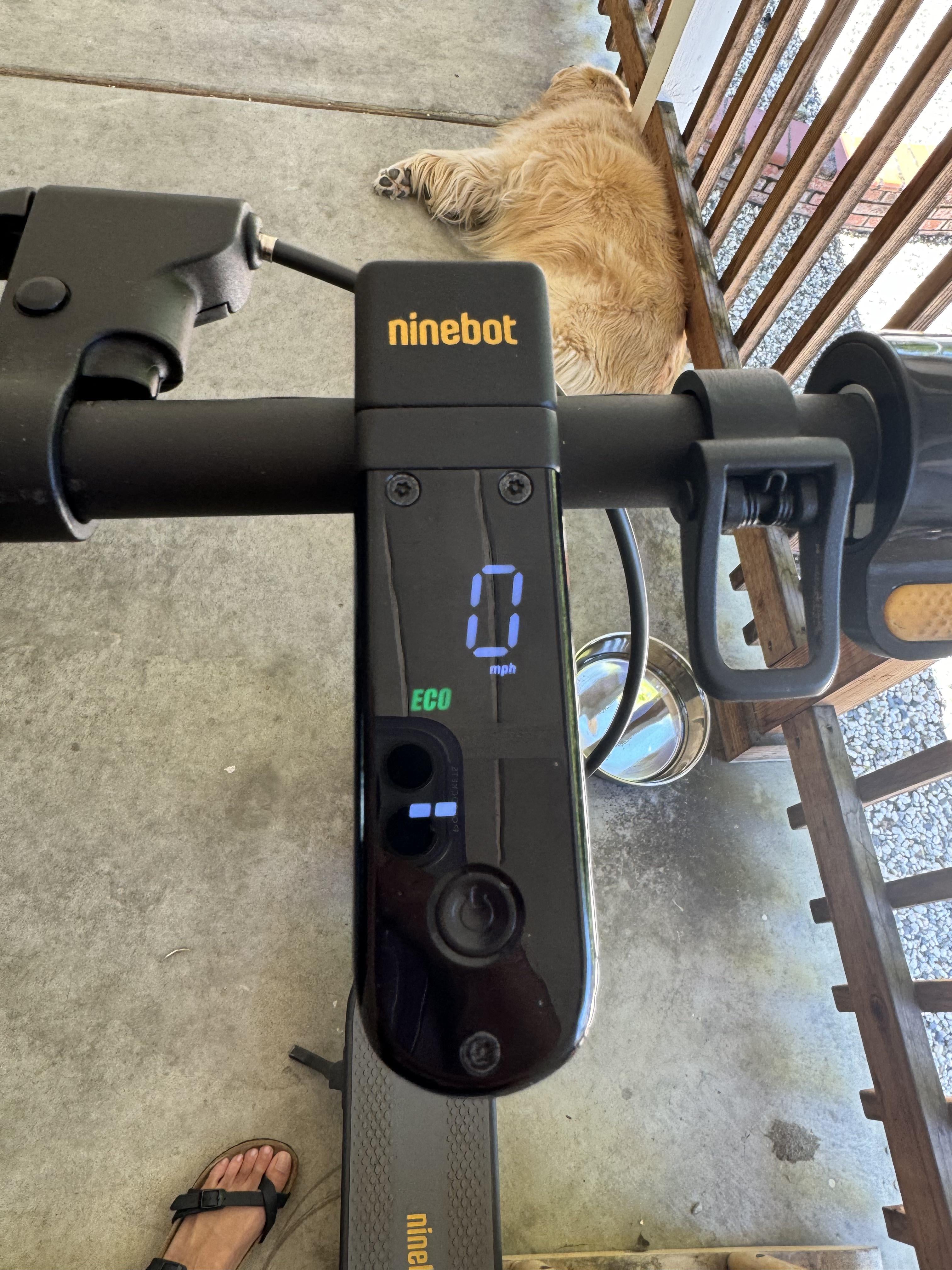 Ninebot Max G30 in Eco Mode